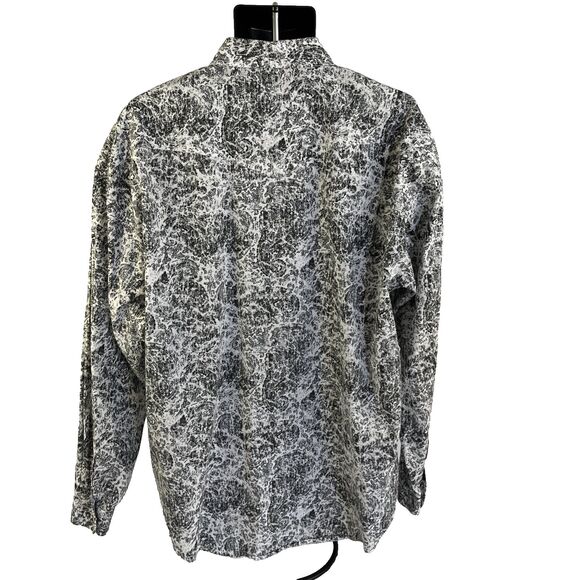 Mens Panhandle Slim LS Western Diamond Pearl Snap Shirt Sz XL Paisley - Picture 6 of 6